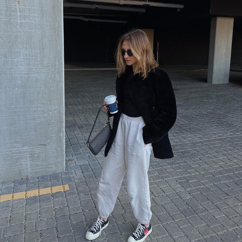 Sandro Shearling Coat Perf Cond - image 3